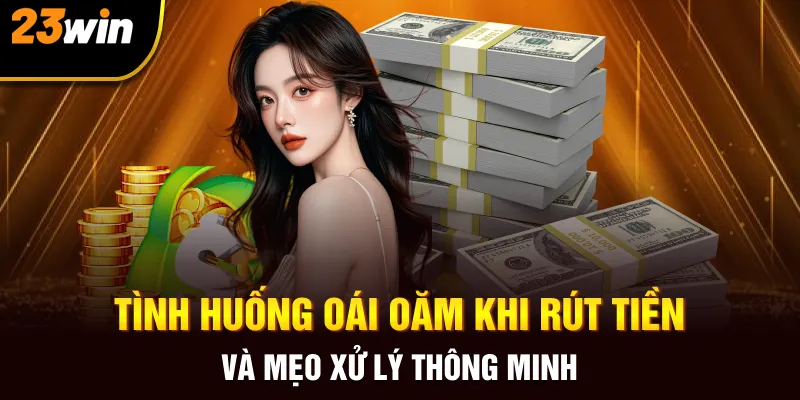 Tình huống oái oăm khi rút tiền và mẹo xử lý thông minh